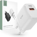 Tech-Protect C20W 2-port Network Charger PD 20W QC 3.0 White