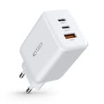 Tech-Protect C65W 3-port Network Charger PD 65W QC 3.0 White