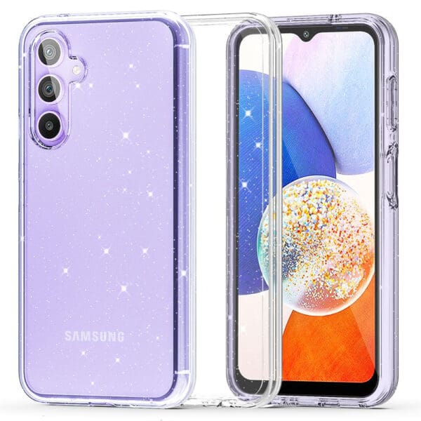 Tech-Protect Flexair Hybrid Glitter Kryt Samsung Galaxy A14 5G