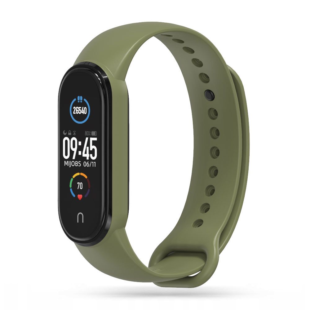 Tech-Protect Iconband Xiaomi Mi Smart Band 5 / 6 / 7 / NFC Military Green