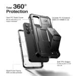 Tech-Protect Kevlar Pro Black Kryt Samsung Galaxy A54 5G