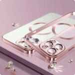 Tech-Protect MagShine MagSafe Rose Gold Kryt iPhone 13