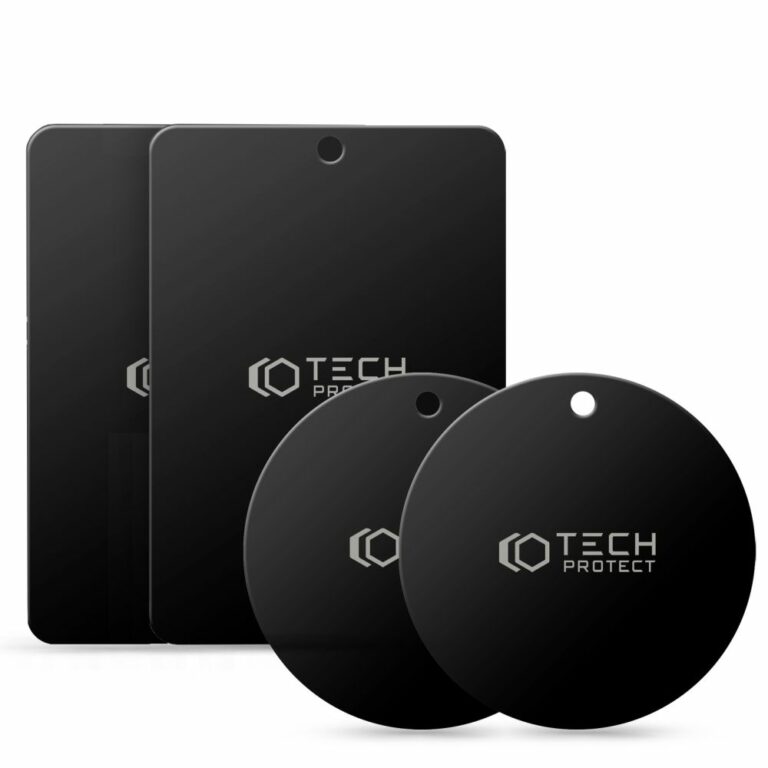 Tech-Protect Metalplate Magnetic Car Mount 4-pack Black