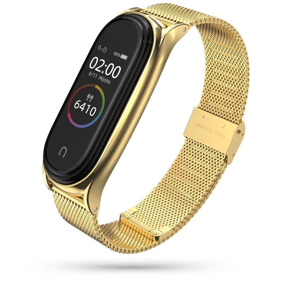 Tech-Protect Milaneseband Xiaomi Mi Smart Band 7 / 7 NFC Gold