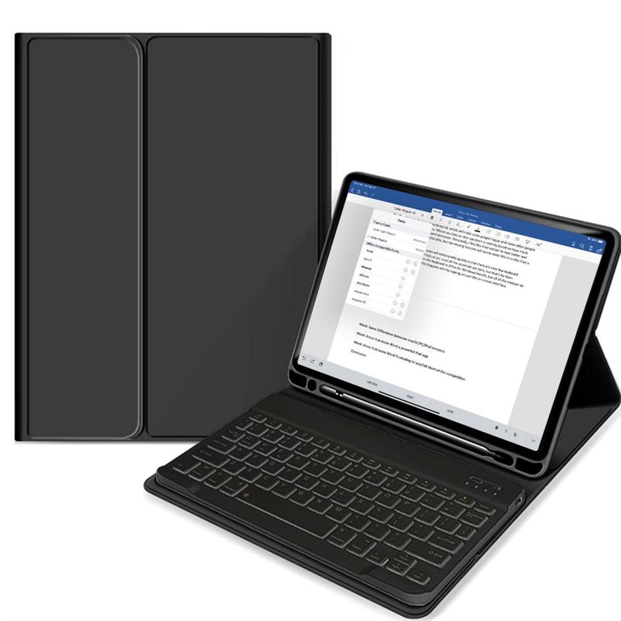 Tech-Protect SC Pen + Keyboard iPad Air 4 2020/5 2022 Black