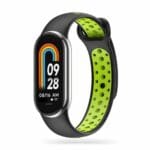 Tech-Protect Softband Xiaomi Smart Band 8 / 8 NFC Black/lime