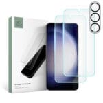 Tech-Protect Supreme Set Clear (2+2 PACK) Samsung Galaxy S23