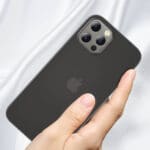 Tech-Protect UltraSlim 0.4mm Matte Black Kryt iPhone 12/12 Pro