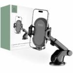 Tech-Protect V1 Universal Windshield & Dashboard Car Mount Black