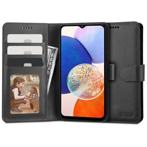 Tech-Protect Wallet Black Kryt Samsung Galaxy A14 5G