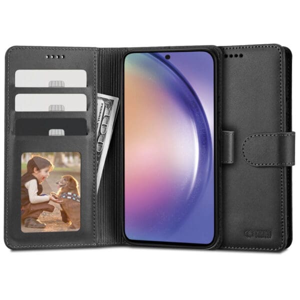 Tech-Protect Wallet Black Kryt Samsung Galaxy A54 5G