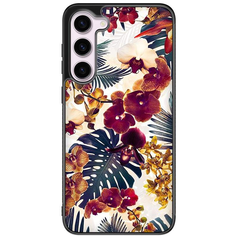 Tropical Floral Kryt Samsung Galaxy S23