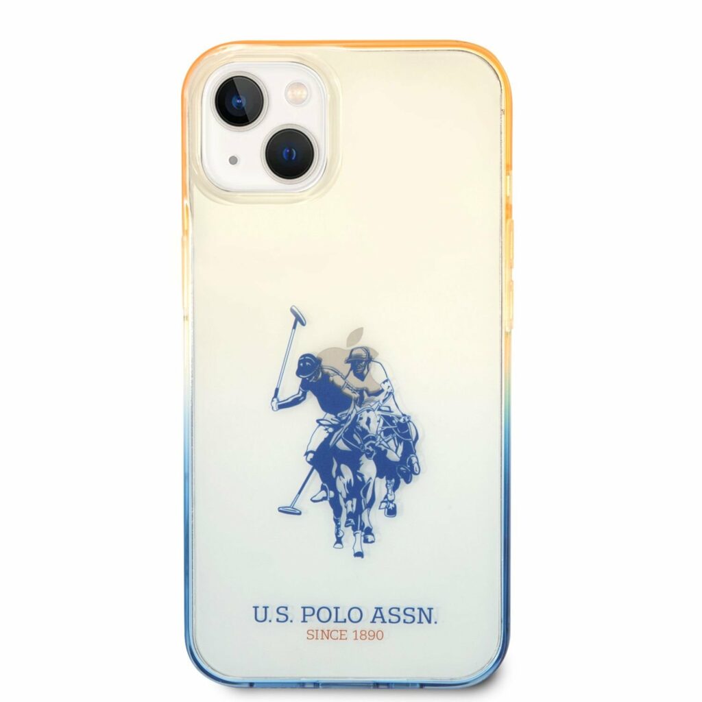 U.S. Polo Bumper Double Horse Kryt iPhone 14 Plus Navy