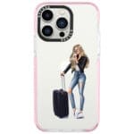 Woman Blonde With Baggage Kryt iPhone 13 Pro