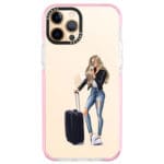 Woman Blonde With Baggage Kryt iPhone 12 Pro Max