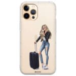 Woman Blonde With Baggage Kryt iPhone 12 Pro Max