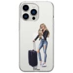 Woman Blonde With Baggage Kryt iPhone 13 Pro