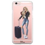 Woman Blonde With Baggage Kryt iPhone 6/6S
