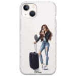 Woman Brunette With Baggage Kryt iPhone 13