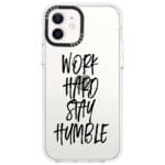 Work Hard Stay Humble Kryt iPhone 12/12 Pro