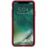 Xqisit Silicone Anti Bac Red Kryt iPhone 12/12 Pro