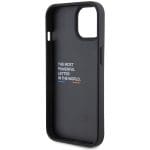 BMW BMHCP15S22NBCK Black Leather Carbon Kryt iPhone 15