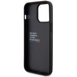 BMW BMHCP15X22NBCK Black Leather Carbon Kryt iPhone 15 Pro Max