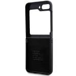 BMW BMHCZF522NBCK Black Leather Carbon Kryt Samsung Galaxy Z Flip 5