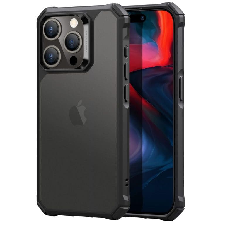 ESR Air Armor Frosted Black Kryt iPhone 15 Pro Max