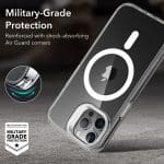 ESR Classic Kickstand Halolock MagSafe Clear Kryt iPhone 15 Pro Max