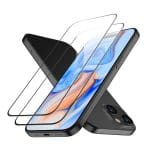 ESR Tempered Glass 2-pack Black iPhone 15 Plus