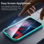 ESR Tempered Glass 2-pack Black iPhone 15 Pro