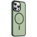 Frosted Magsafe BHcase Dark Green Kryt iPhone 14 Pro Max