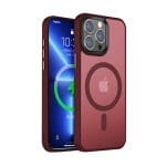 Frosted Magsafe BHcase Red Kryt iPhone 15