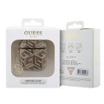 Guess GUA2PGCE4CW Brown GCube Charm Kryt AirPods 1/2