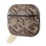 Guess GUAP2PGCE4CW Brown GCube Charm Kryt AirPods Pro 2