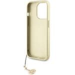 Guess GUHCP15LGF4GGR Grey Hardcase 4G Charms Collection Kryt iPhone 15 Pro