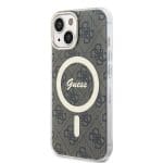 Guess IML 4G MagSafe Brown Kryt iPhone 15