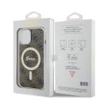 Guess IML 4G MagSafe Brown Kryt iPhone 15