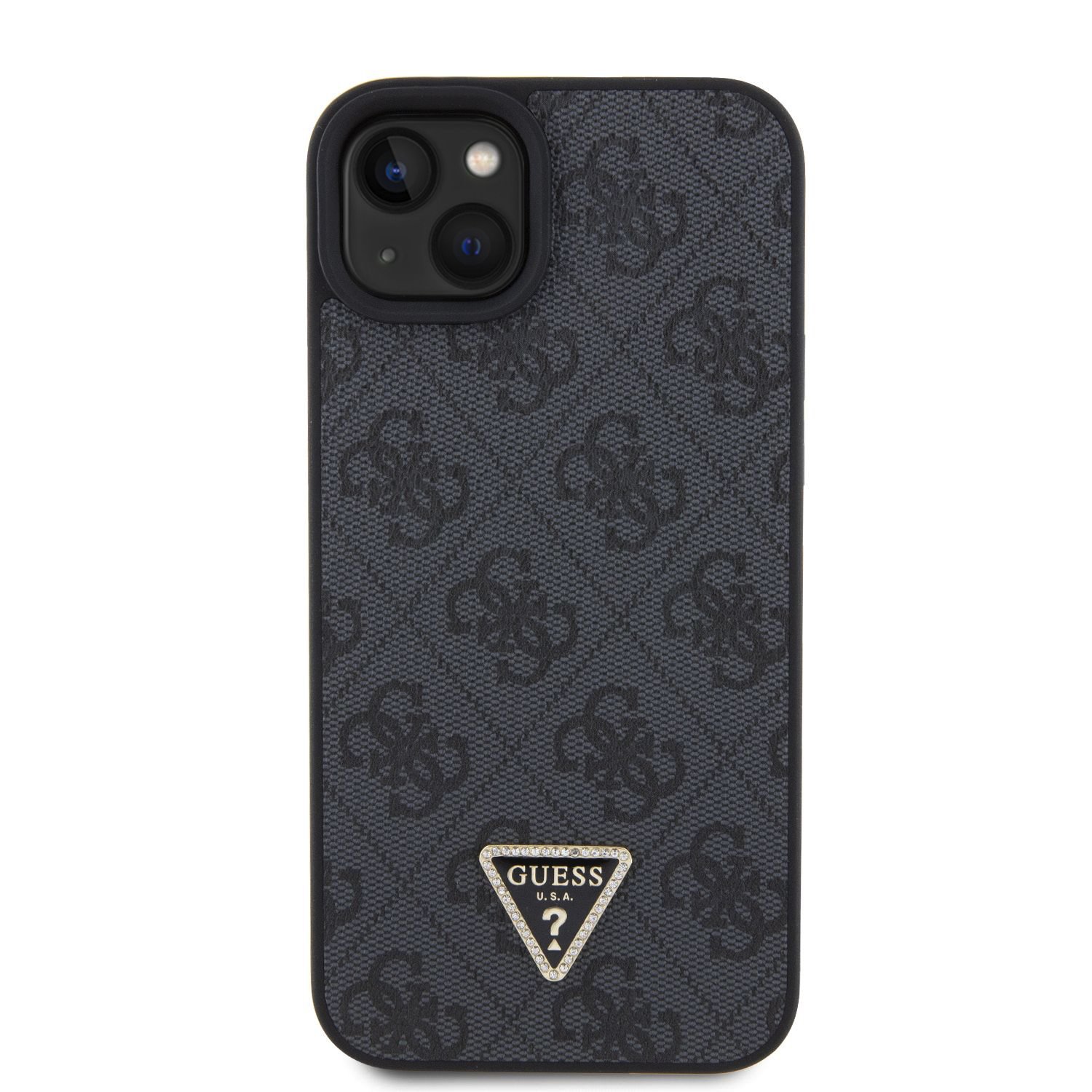 Buy Guess PU Leather Case with 4G Triangle Strass & Triangle Logo