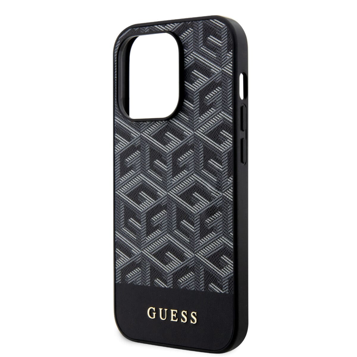 Guess PU G Cube MagSafe Black Kryt iPhone 15 Pro Max