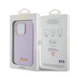 Guess PU Glitter Full Wrapped Lilac Kryt iPhone 15 Pro