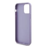 Guess Sequin Script Logo Purple Kryt iPhone 12/12 Pro
