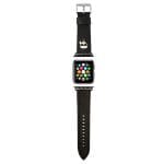 Karl Lagerfeld Karl Head PU Apple Watch SE/11/10/9/8/7/6/5/4/3/Ultra 1/2/3 (44/45/46/49mm) Black