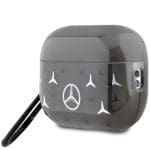 Mercedes MEAP28DPMGS Black Large Star Pattern Kryt AirPods Pro 2