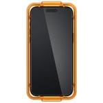 Spigen Alm Glass Fc 2-pack Black iPhone 15 Pro