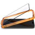 Spigen Alm Glass Fc 2-pack Black iPhone 15 Pro