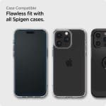 Spigen Alm Glass Fc 2-pack Black iPhone 15 Pro