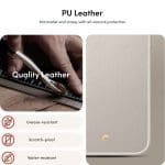 Spigen Cyrill Kajuk Mag MagSafe Cream Kryt iPhone 15 Pro Max