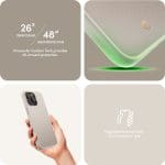 Spigen Cyrill Kajuk Mag MagSafe Cream Kryt iPhone 15 Pro Max